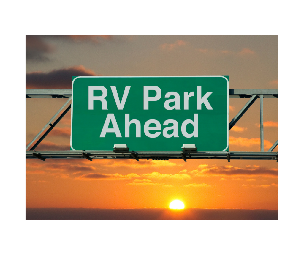 RV park sign