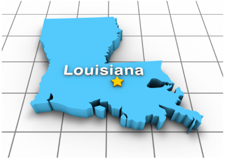 Map of Louisiana